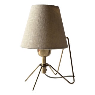 Model 15566 Table or Wall Lamp in Brass by Harald Notini for Böhlmarks, Sweden, 1950s For Sale