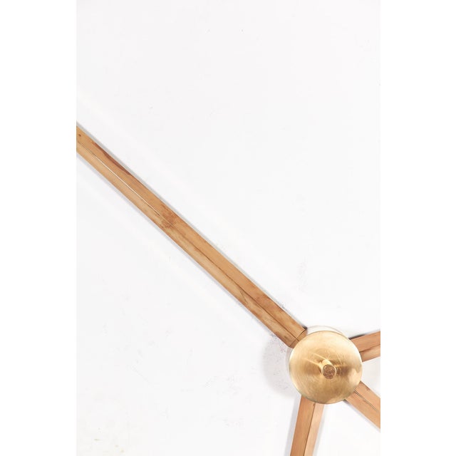 Stella Lamp in Brass and Glass from Arredoluce, 1970s, in Very Good conditions. Designed 1970 to 1979 This piece is...