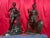 Bronze sculptures depicting the myth of Athena and Perseus, which comes to life in this evocative pair of bronze...