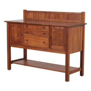 Stickley Cherry Arts & Crafts Mission Sideboard For Sale