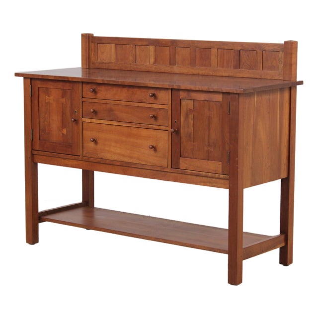 Stickley Cherry Arts & Crafts Mission Sideboard For Sale
