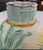 Cream Antique 19th C. English Majolica Pond Lily & Rope Pitcher Set - Samuel Lear For Sale - Image 8 of 10