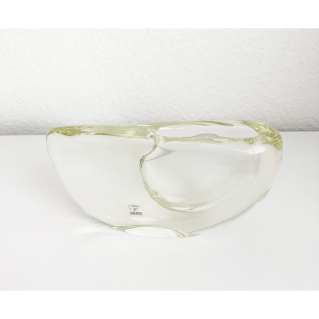 Sculptural glass vase produced by Cenedese Vetri in the 1980s. Cenedese has been producing high-quality glass creations on...