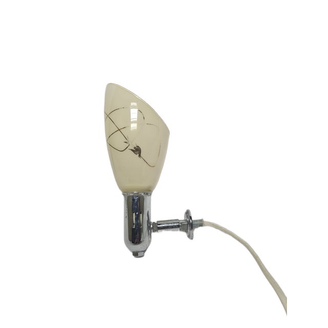 Pop-Art Wall Lamp, Poland, 1950s For Sale - Image 3 of 6