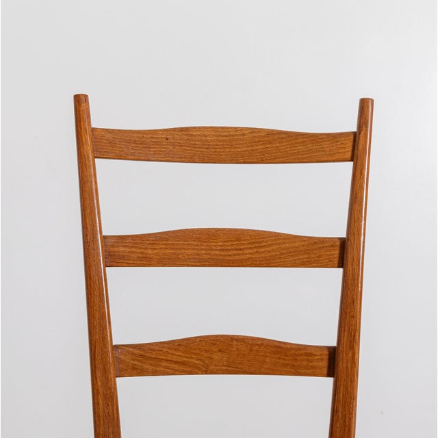 Dining Chairs attributed to Paolo Buffa, 1950s, Set of 6, in Worn conditions. Designed 1950 to 1959 This piece is designed...