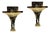 Vintage Italian Wall Lamps from Banci, 1970s, Set of 2 For Sale