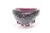Glass Vintage 1960's Murano Seguso Purple Pulegoso Oval Bowl With Bubbles and Clear Appendages For Sale - Image 7 of 10