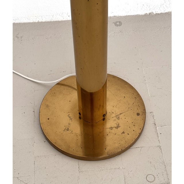 Mid-Century Modern Brass Floor Lamp with Glasses by Hans-Agne Jakobsson for Hans-Agne Jakobsson Ab Markaryd, 1970s For Sale - Image 9 of 15