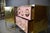 Not Yet Made - Made To Order Pink Nightstands with Murano Spheres and Brass Legs from Justfurnituress SRL, Set of 2 For Sale - Image 5 of 11