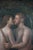 The Kiss by Nic Thurman | Oil on Oil Ground Prepared Linen of a couple embracing in a forest. For Sale - Image 4 of 4