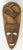 Late 20th Century African Wood Decorative Mask Wall Sculpture For Sale - Image 5 of 7