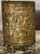 Mid 20th Century Embossed, Brass, DecorativeWaste Basket/ Umbrella Stand, Planter, in a Tavern Scene For Sale In South Bend - Image 6 of 7