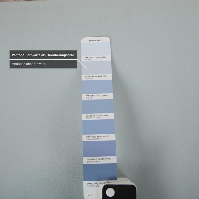 Leather Two-Seater Sofa and Ottoman from Koinor Rossini, Set of 2 For Sale - Image 16 of 18