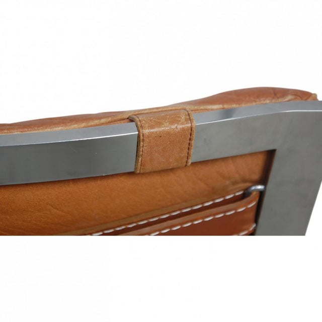 Ariaen Lounge Chair in Cognac Leather by Arne Norell, 1970s For Sale - Image 11 of 18