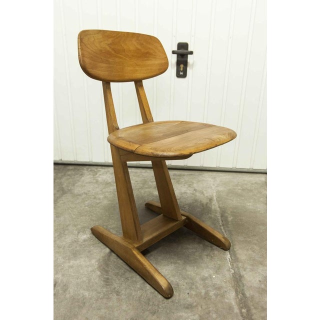 School Chair from Hohenloher Schulmöbel Turngerätefabrik, 1890s For Sale - Image 15 of 16