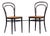 Vintage No. 214 Chairs from Thonet, Austria, 1970s, Set of 2 For Sale
