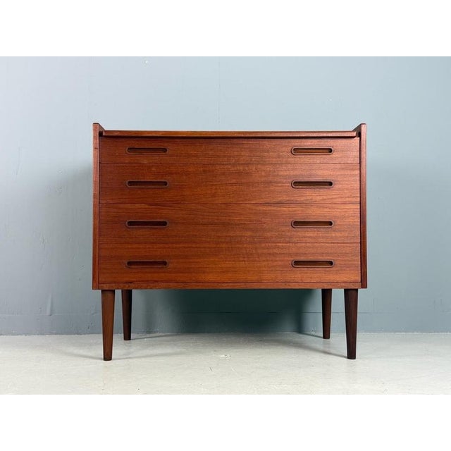 Mid-Century Modern Teak Desk, 1960s For Sale - Image 4 of 14