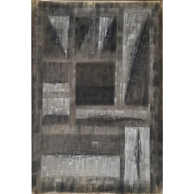 This is an original drawing realized by Cesare Peverelli in 1965. Hand signed and dated at the bottom. Very good...