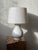 Carrara Ceramic Table Lamp by Wilhelm Kage, 1940s For Sale - Image 3 of 9