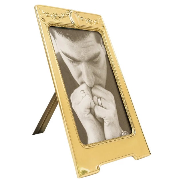 1900 - 1909 Antique Jugendstil Frame, 1908 For Sale - Image 5 of 5