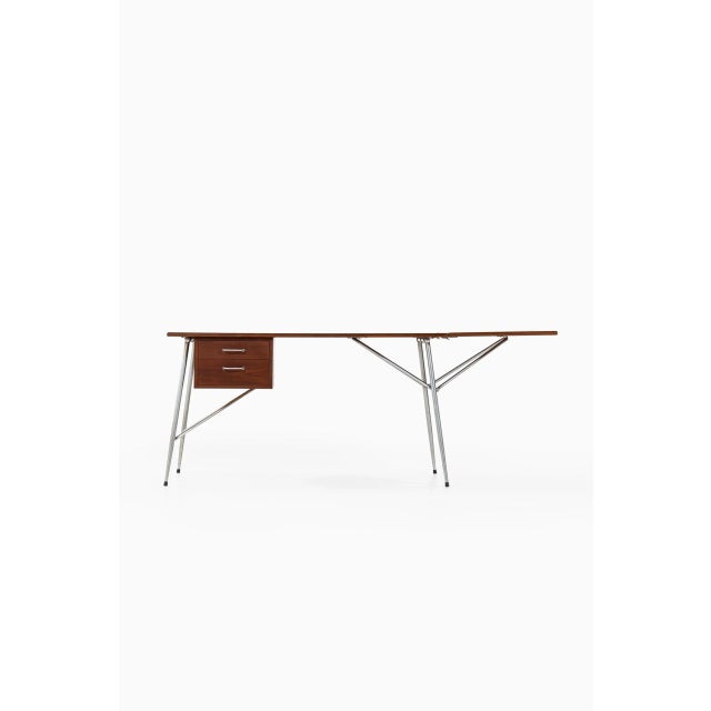 Desk by Børge Mogensen for Søborg Furniture, Denmark For Sale - Image 6 of 15