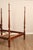 Late 20th Century Stickley Queen Size Cherry Rice Carved Poster Bed For Sale - Image 5 of 18