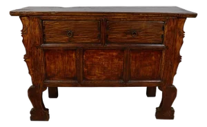 19th Century Antique Chinese Credenza, Sideboard, Buffet Table