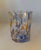 2020s Murano Hand-Made Glass Tumbler With Blue and Orange Confetti Pattern- Set 6 For Sale - Image 5 of 7