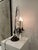 Crystal Girandole Table Lamps, Bronze Finish, Made by Boler Accent Lighting - A Pair For Sale - Image 12 of 17