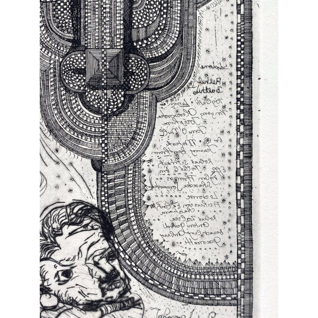 Black Johannes Gachnang, Antonius Höckelmann, Georg Baselitz, Hand-Signed Etching, 1966, Paper For Sale - Image 8 of 18