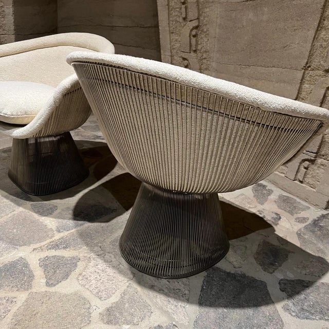 1970s Vintage Low Lounge Chairs - a Pair For Sale - Image 4 of 8