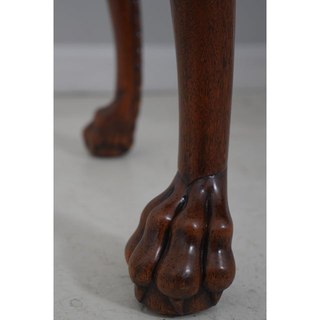 Maitland Smith Georgian Style Marble Top Console Table For Sale - Image 12 of 16