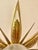 Art Deco French Chandelier with Gilt Bronze and Glass Starburst Sunburst, 1935 For Sale - Image 9 of 11