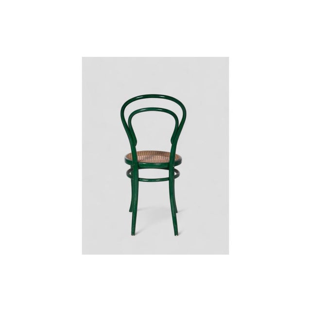 Vintage Chair in Beechwood by Jacob & Josef Kohn For Sale - Image 4 of 8