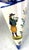 This matching pair of hand-painted French faience wall pocket vases offers a charming addition to a French Country,...
