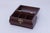 Virginia Metalcrafters Virginia Metalcrafters Mahogany Rectangular Tea Caddy Jewelry Box For Sale - Image 4 of 14