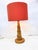Vintage Scandinavian Table Lamp in Pine, 1970s For Sale - Image 6 of 7