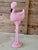 Monumental Vintage Pink Wicker Flamingo Planter or Decorative Sculpture For Sale - Image 10 of 11