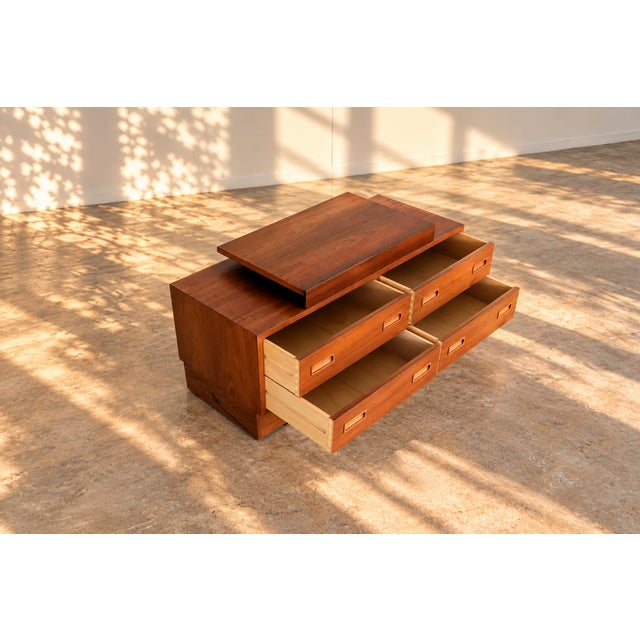 Vintage TV Unit with Sideboard from Hundevad & Co., Denmark, 1960s For Sale - Image 6 of 8