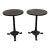 Pottery Barn Rae Wood Accent Tables, Pair For Sale
