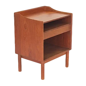 Danish Teak Nightstand by Hvidt & Mølgaard for Søborg, 1950s