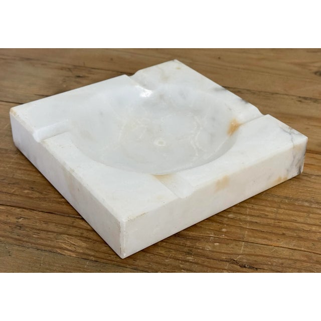 Vintage Italian Alabaster Ashtray or Catchall Dish For Sale In Kansas City - Image 6 of 9