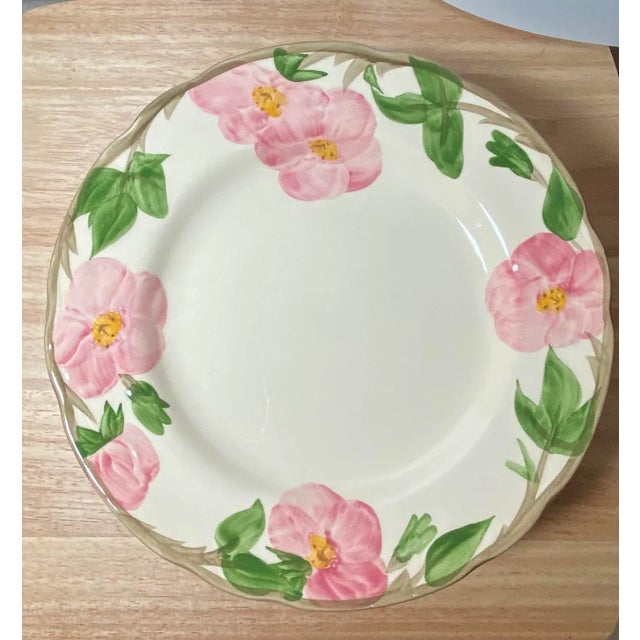 Franciscan Rose Pattern 皿とピッチャーセット 1990s Franciscan Desert Rose (England and Usa Back Stamp
