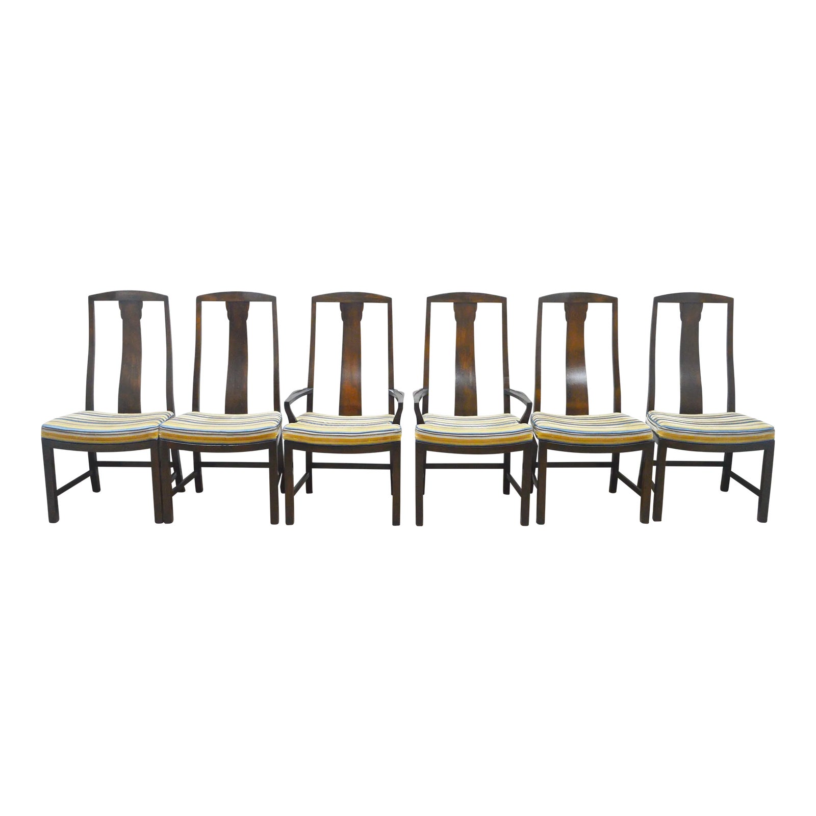 Baker Dining Chairs Set of 6 | Chairish