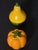Vintage 1980s "Shades of Autumn" Ceramic Gourd & Pumpkin Salt & Pepper Shakers - A Pair For Sale - Image 10 of 10