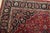 Red Mashad Rug 9’8” X 12’3” Red Wool Vintage Traditional Hand-Knotted Carpet For Sale - Image 8 of 15