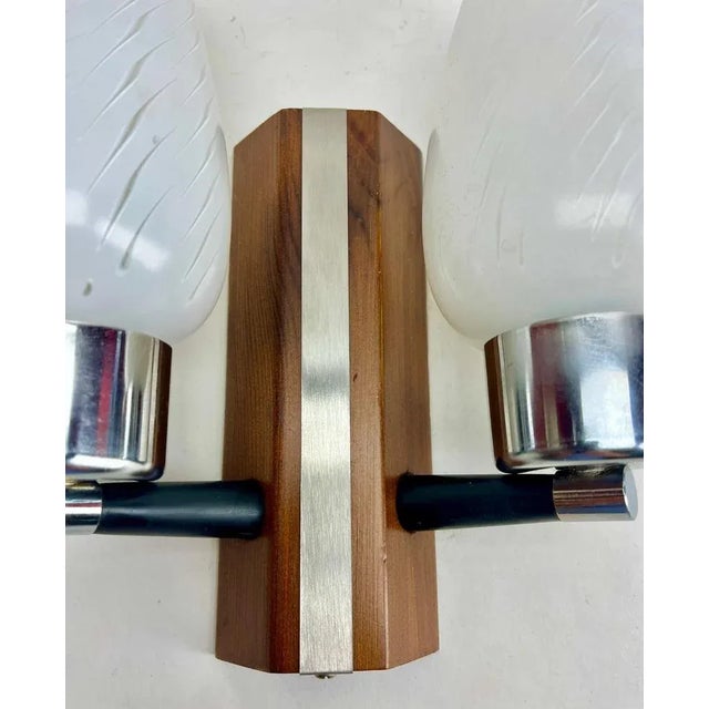 1960s Vintage Wall Mount Lamp by Egon Hillebrand for Hille, 1965, Set of 2 For Sale - Image 5 of 11