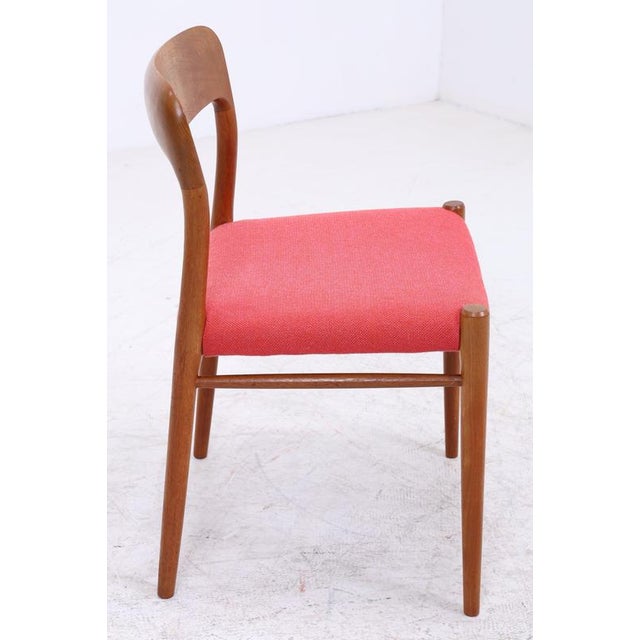 Vintage Danish Teak Model 75 Chair by Niels Otto Møller For Sale - Image 12 of 15