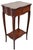 Antique French Louis XV Satinwood Inlaid Two Tier Side Table Stand For Sale - Image 4 of 12