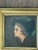 Vintage Lady in Hat Oil Painting For Sale In West Palm - Image 6 of 13